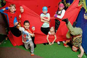 Фотография квеста-анимации Команда супергероев от компании Вокруг света (Фото 1)