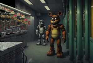 Фотография перформанса Пять ночей с Фредди от компании Freddy Quest (Фото 1)